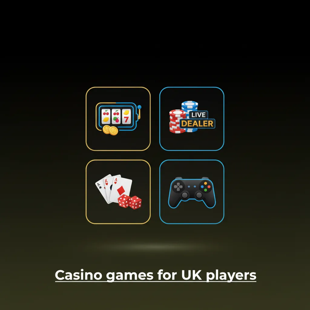For UK players: 3,000+ licensed casino games—slots, Megaways, jackpots, live roulette/blackjack/baccarat, game shows, Slingo