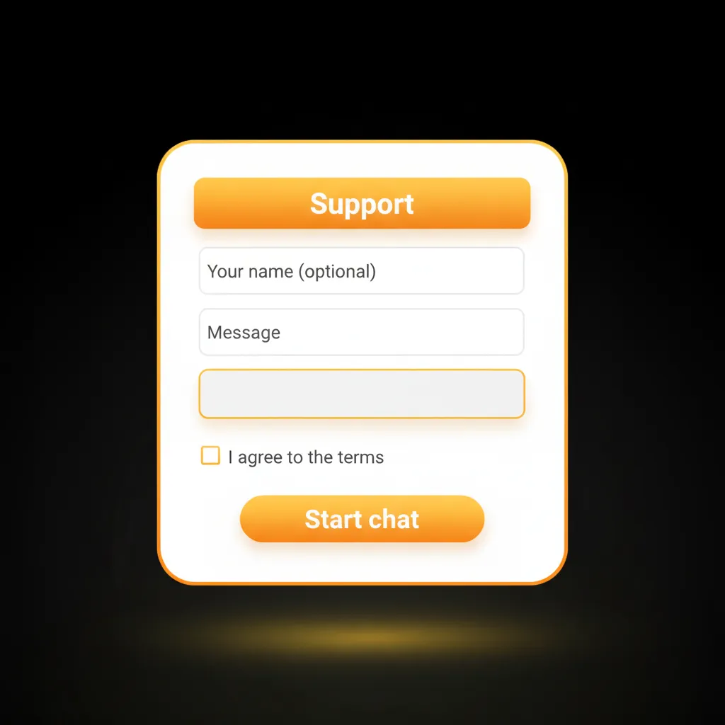 24/7 customer support via live chat in Help, email on Contact page, and guides for account, payments, and bonuses.