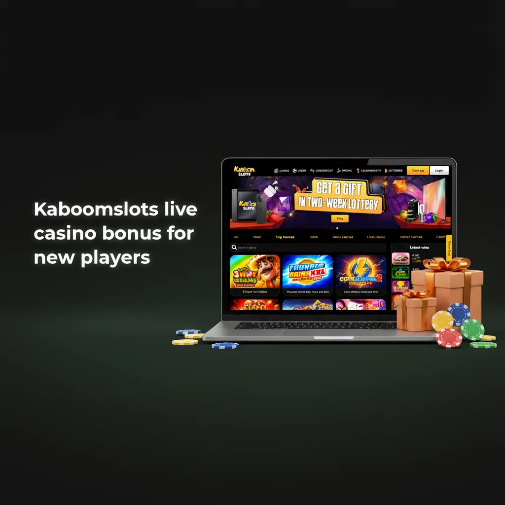 Kaboomslots live casino welcome: 175% €20+, 150% €100+, 125% €200+; x40 wagering on bonus funds for new UK players.