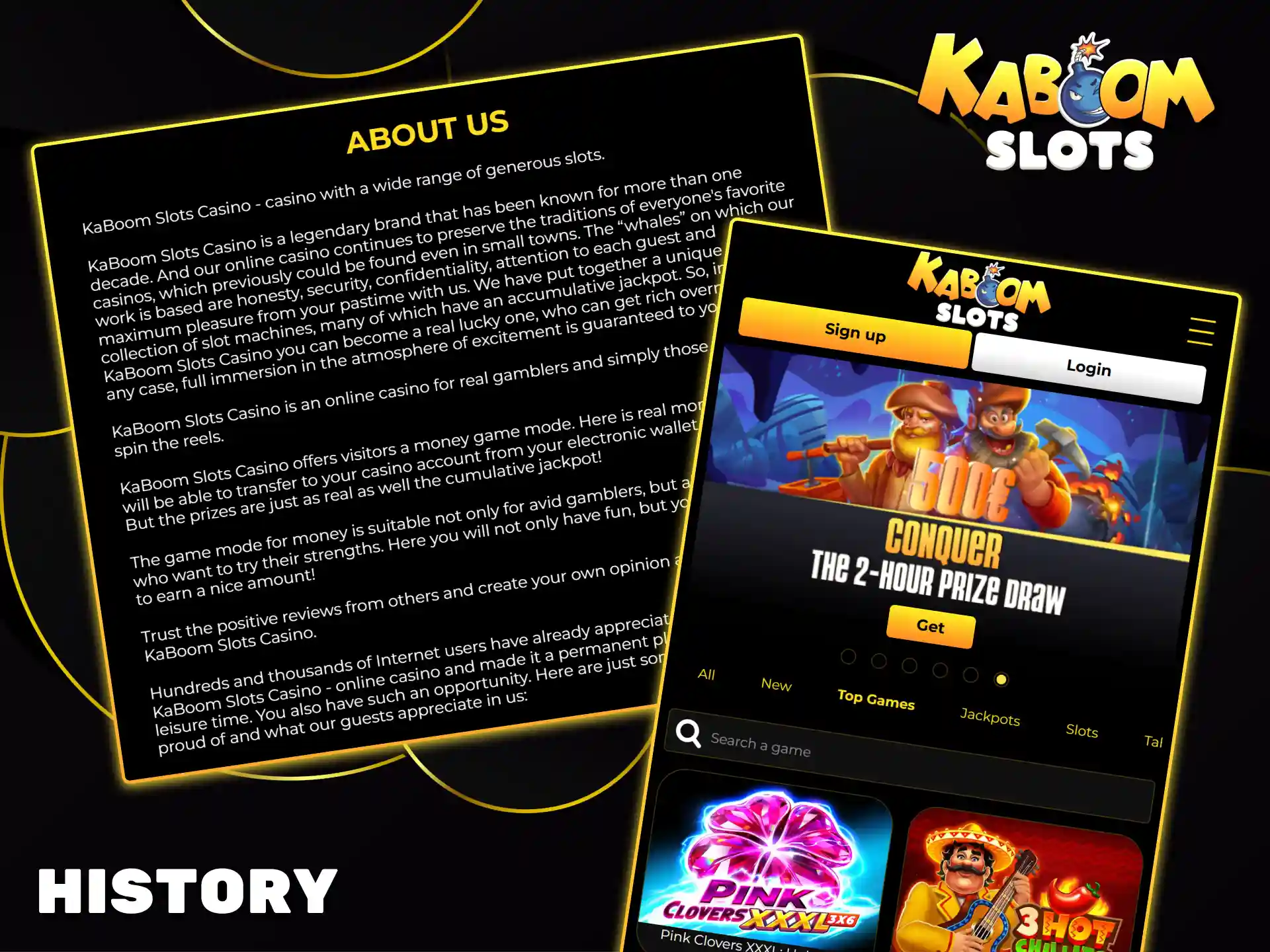 Kaboom Slots has earned a reputation as a reliable brand offering quality entertainment in the online gaming sector.