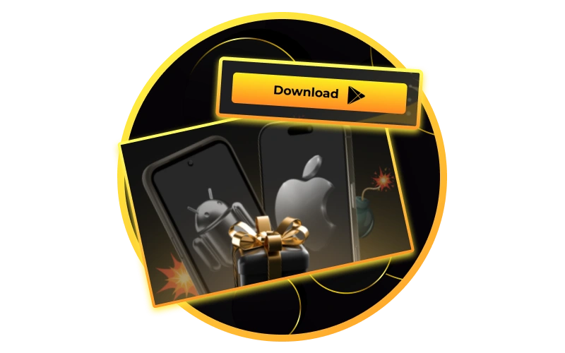 Easily download the fast and lightweight Kaboom Slots mobile app for Android and iOS devices.