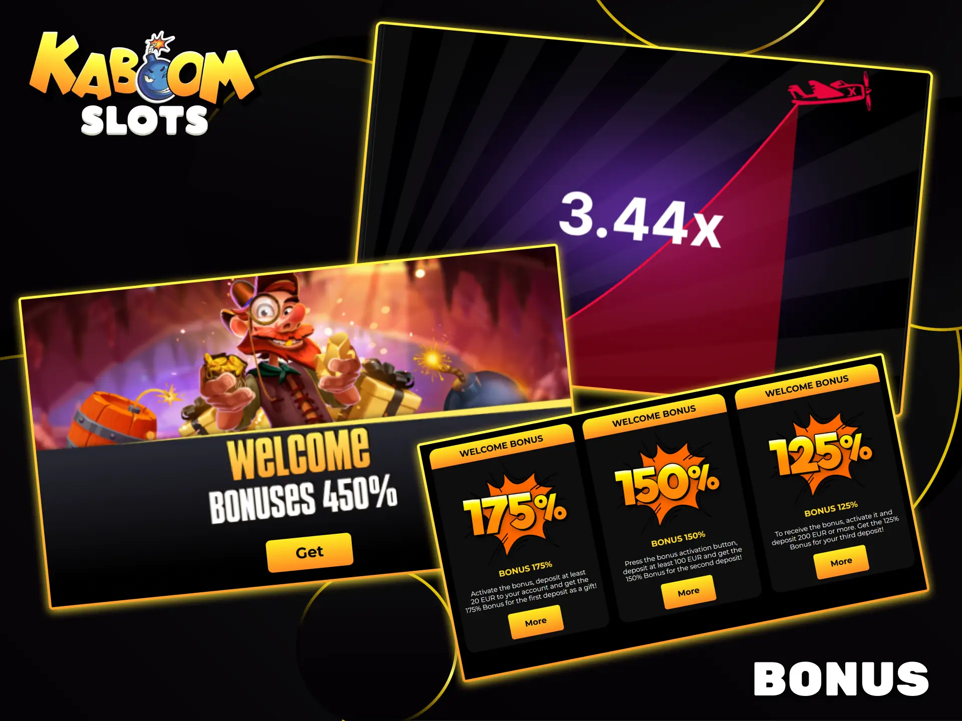 Boost your Aviator game with generous bonuses from Kaboom Slots.