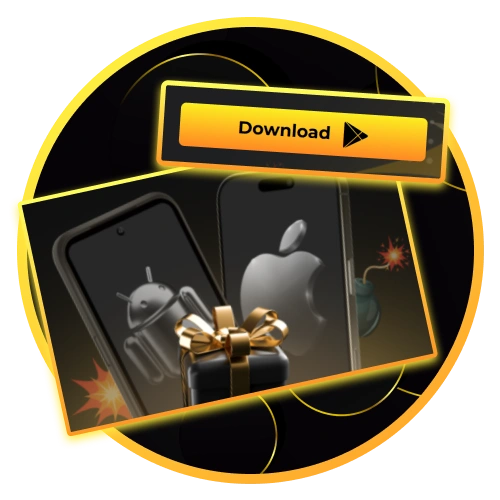 Easily download the fast and lightweight Kaboom Slots mobile app for Android and iOS devices.